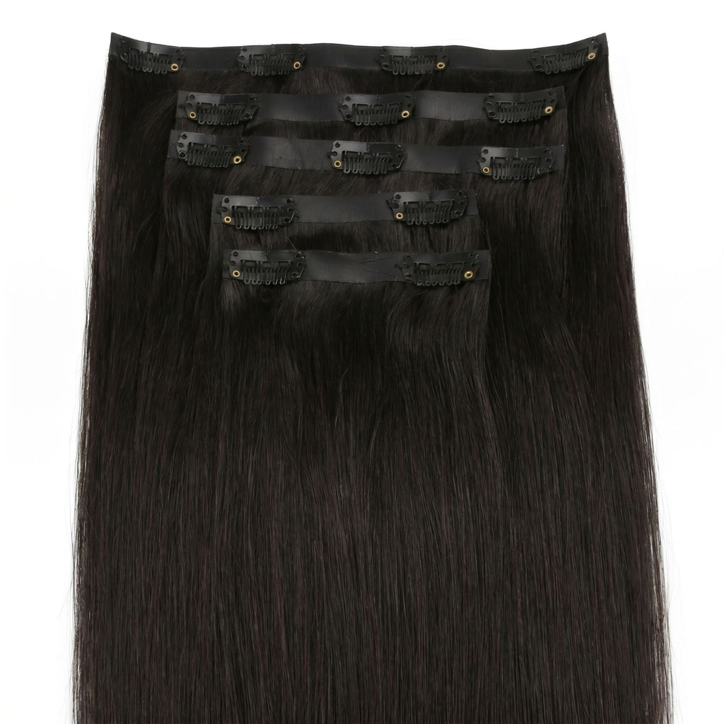 Rio — Invisible Clip-In Hair Extensions | Off Black