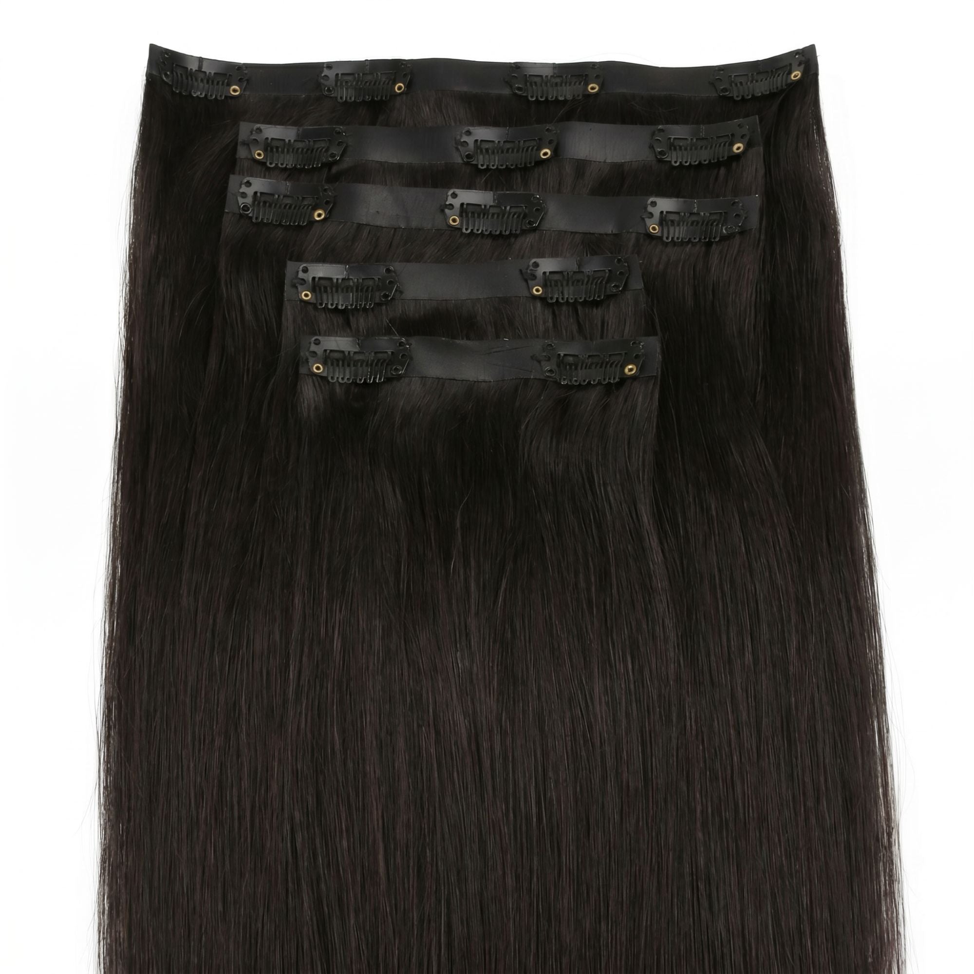 Rio — Invisible Clip-In Hair Extensions | Off Black