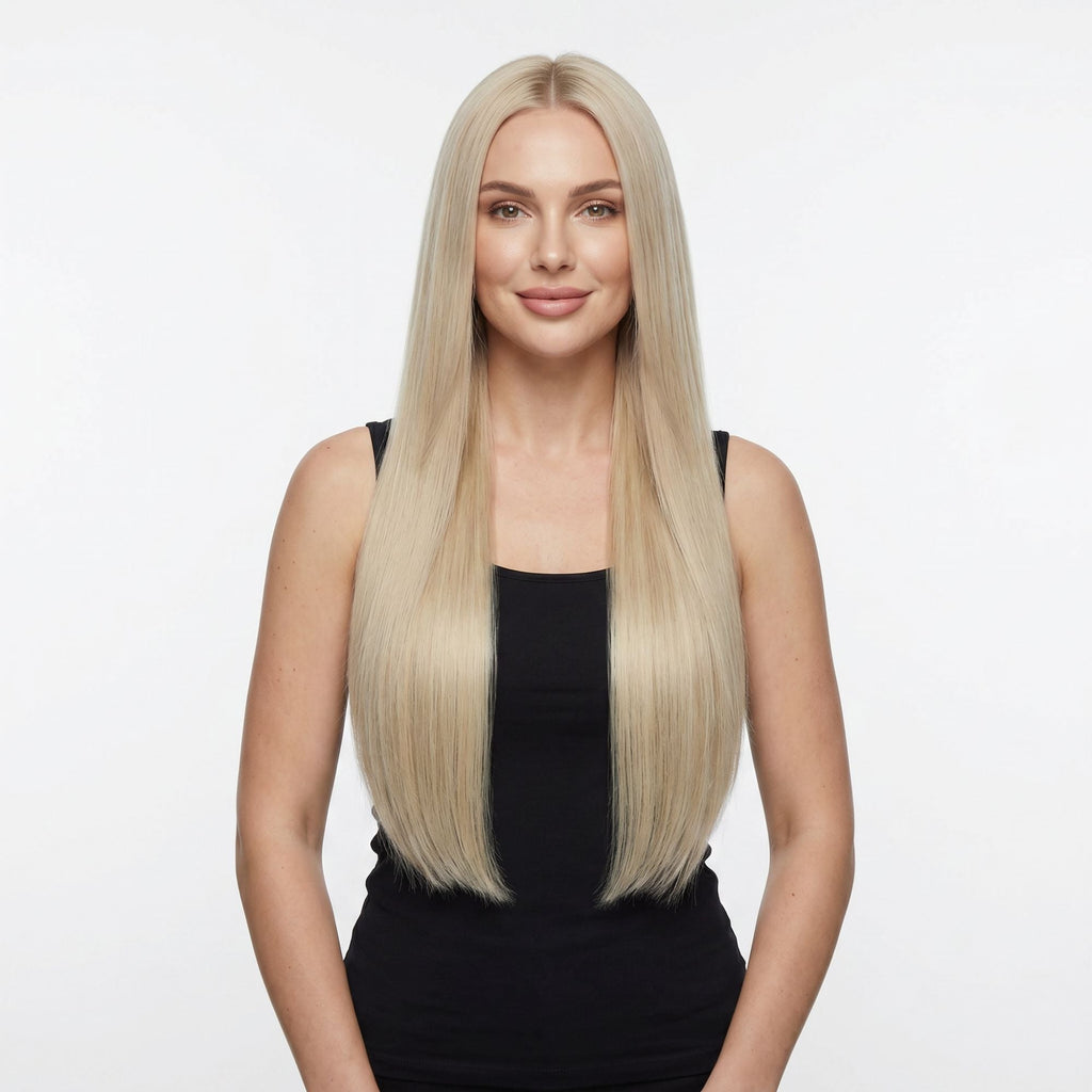 Malibu Invisible Clip-In Hair Extensions | Honey Blonde