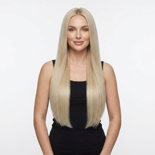 Malibu Invisible Clip-In Hair Extensions | Honey Blonde